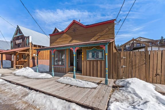 In-Town Boardwalk House w/ Saloon | Hot Springs